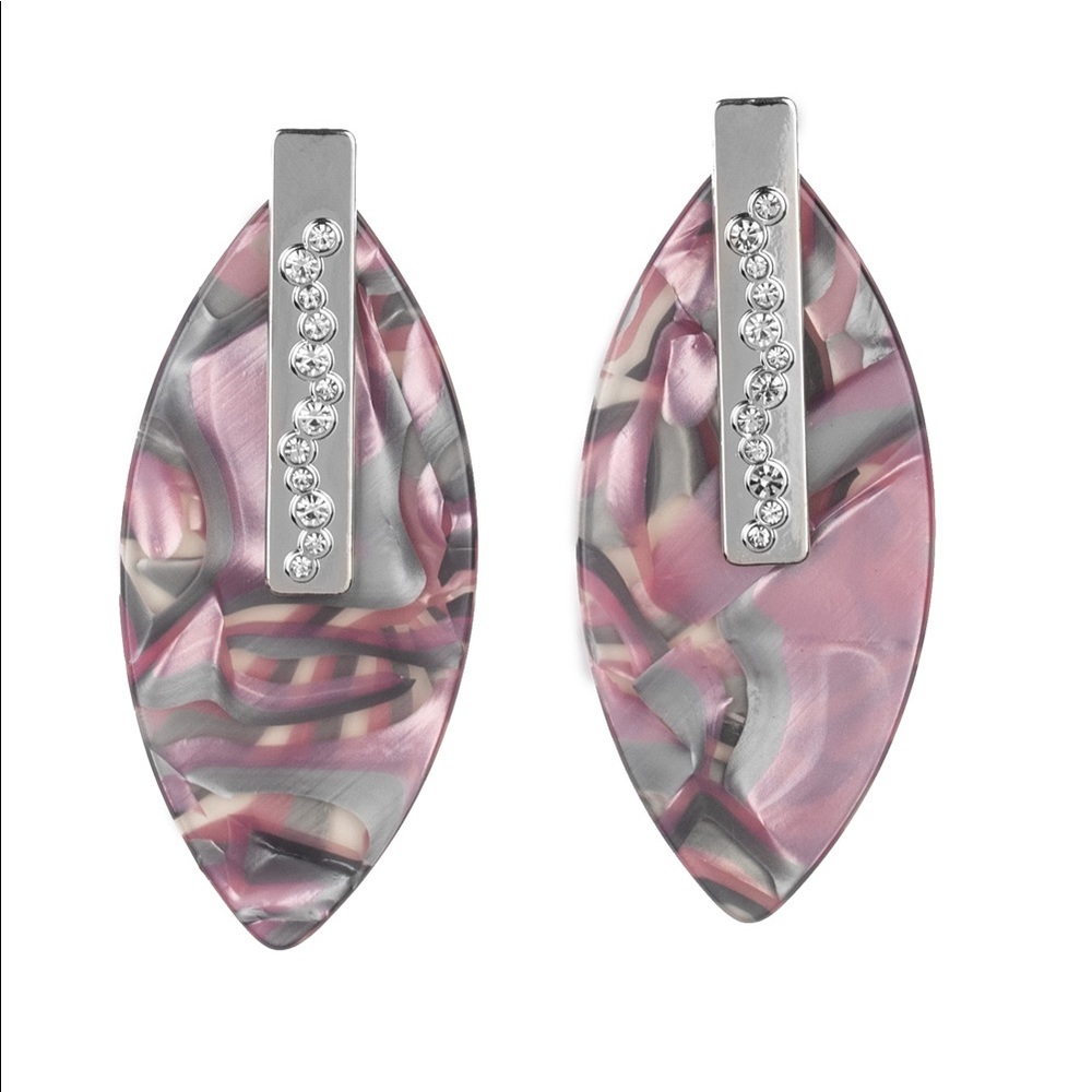 Maven Mantra multi post earrings